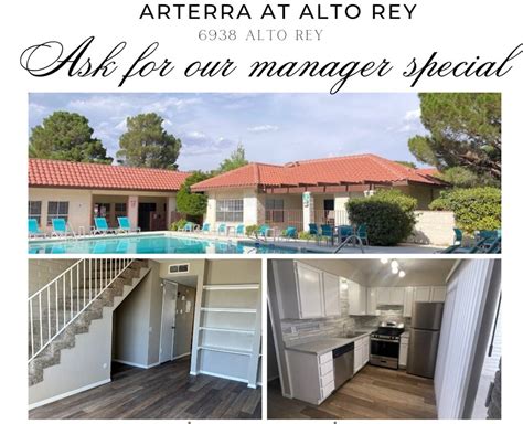 Arterra at alto rey apartments reviews Our Arterra apartment homes in Kent are newly restyled with sleek modern appliances, contemporary hardwood-styled floors, and a sophisticated palette of finishes and colors